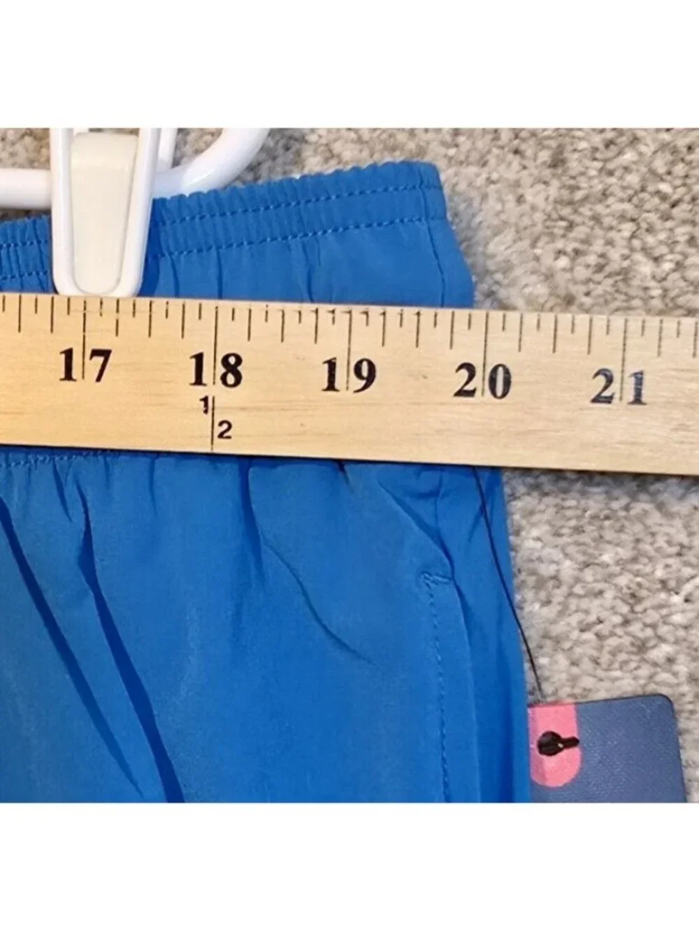 Hodo Sports Swim Trunks Pockets Lined Drawstring Blue Big & Tall Men's 3XL New